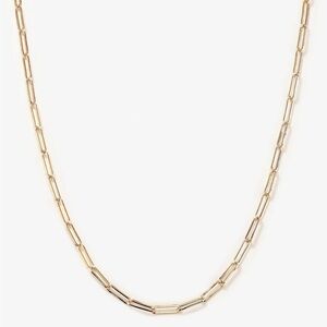 NWT Melinda Maria Gold “Baby Samantha Chain Necklace”